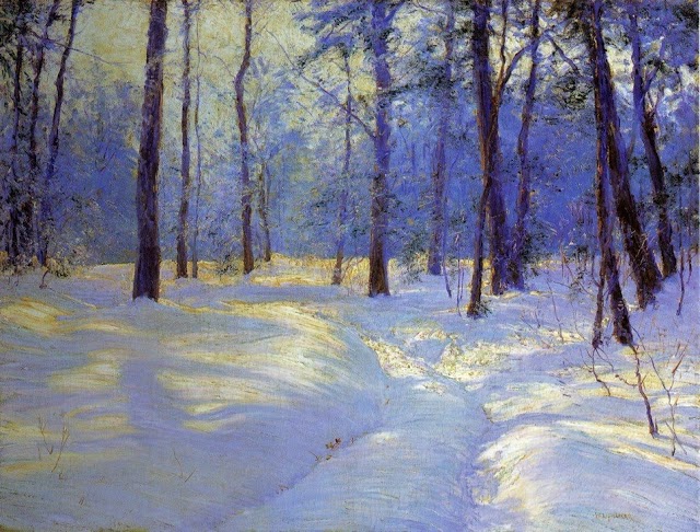 5b Walter Launt Palmer (American painter, 1854-1932) Winter's Glow.jpg